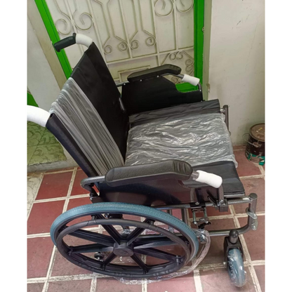 Silla de Ruedas de Acero para Servicio Pesado (Bariatrica)